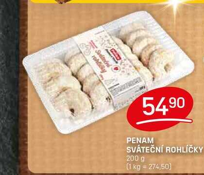 PENAM SVÁTEČNÍ ROHLÍČKY 200 g 