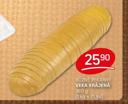 VEKA KRÁJENÁ 360 g 