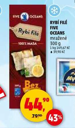 RYBÍ FILÉ FIVE OCEANS, 300 g