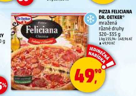 PIZZA FELICIANA DR. OETKER, 320-335 g