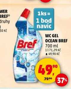 WC GEL OCEAN BREF, 700 m 