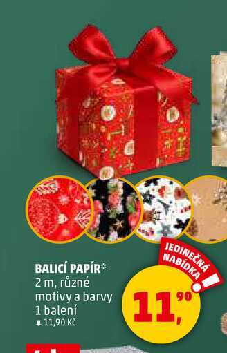 BALICÍ PAPÍR, 1 balení