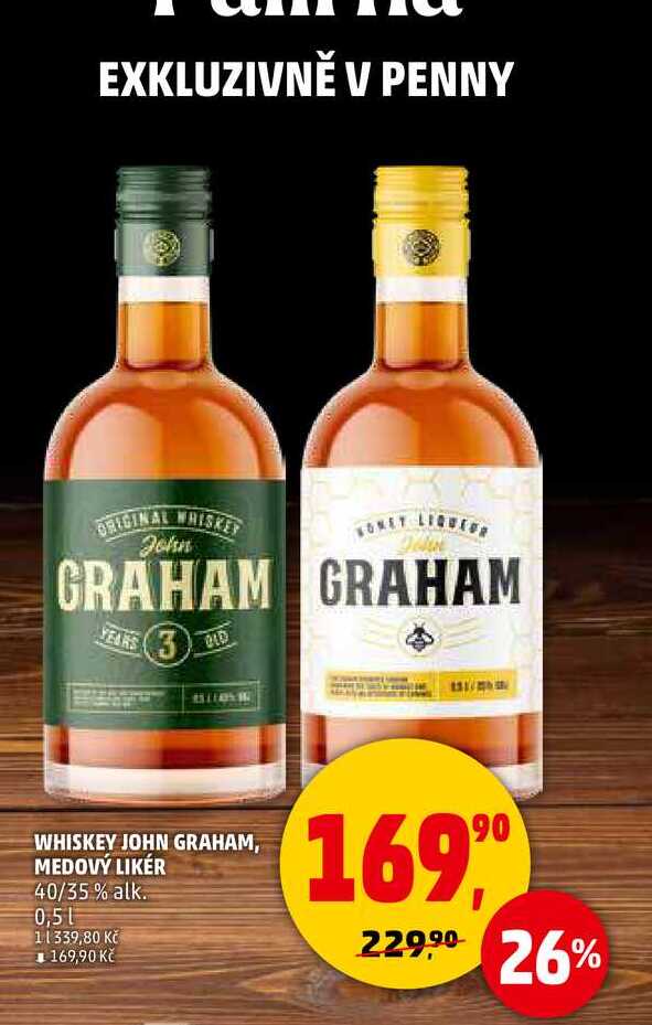 WHISKEY JOHN GRAHAM, 0,5 l