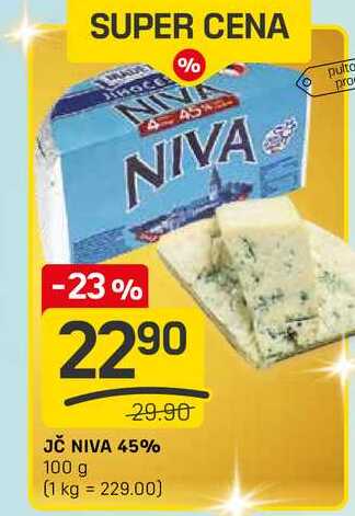 JČ NIVA 45% 100g
