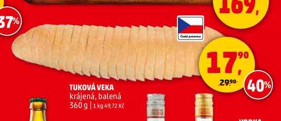 TUKOVÁ VEKA, 360 g 
