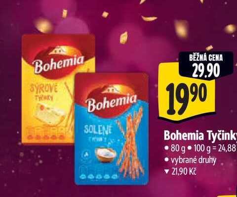  Bohemia Tyčinky 80 g  