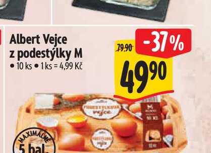 Albert Vejce z podestýlky M 10 ks 