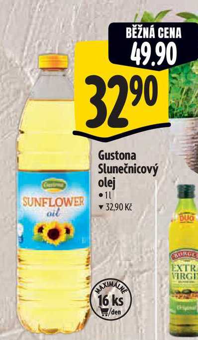  Gustona Slunečnicový olej 1 l