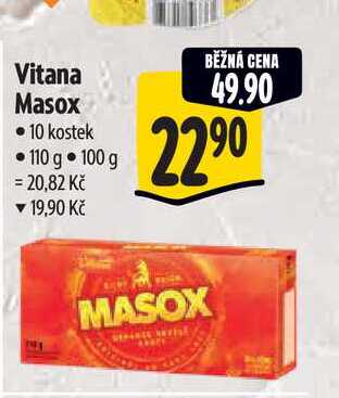 Vitana Masox 10 kostek 110 g 