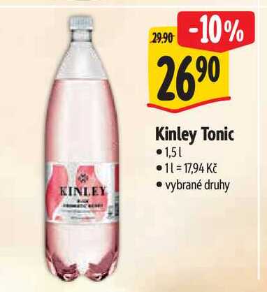   Kinley Tonic 1,5 l