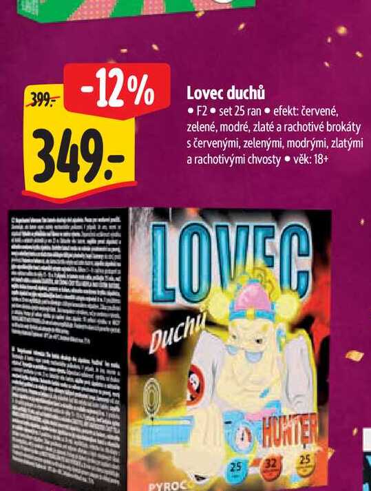   Lovec duchů 25 ran  
