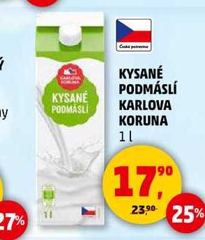 KYSANÉ PODMÁSLÍ KARLOVA KORUNA, 1 l 