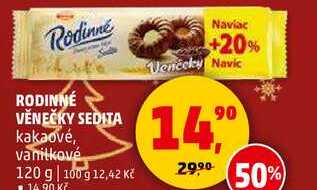 RODINNÉ VĚNEČKY SEDITA, 120 g 