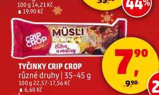 TYČINKY CRIP CROP, 35 g