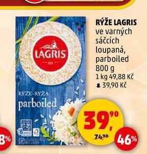 RÝŽE LAGRIS, 800 g