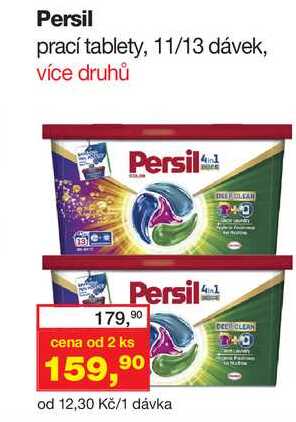 Persil prací tablety, více druhů, 11/13 dávek