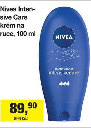 Nivea Intensive Care krém na ruce, 100 ml 
