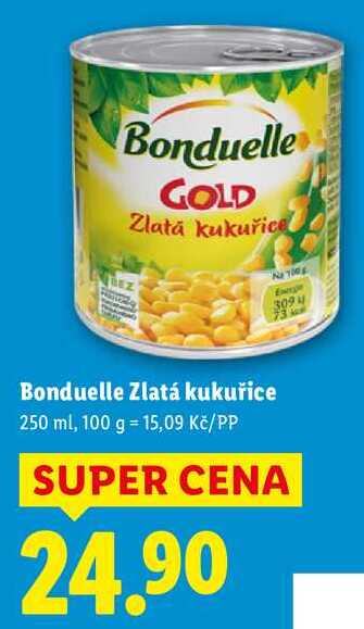 Bonduelle Zlatá kukuřice, 250 ml