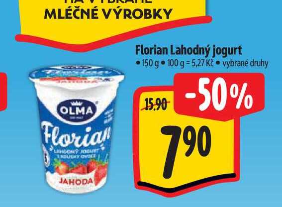  Florian Lahodný jogurt 150 g 