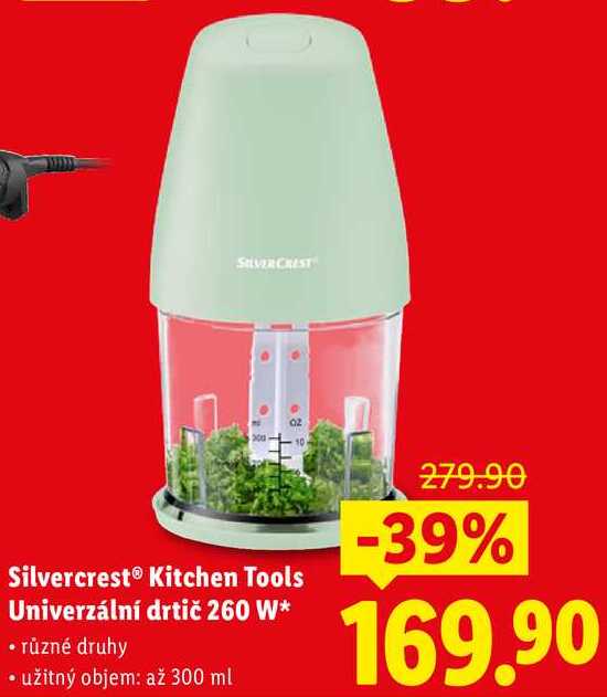 Silvercrest Kitchen Tools Univerzální drtič 260 W