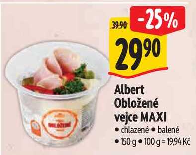 Albert Obložené vejce MAXI 150 g