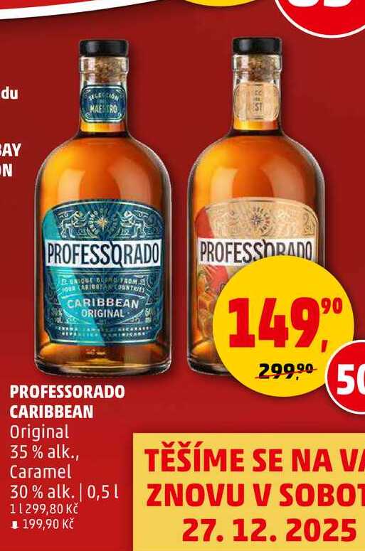 PROFESSORADO CARIBBEAN, 0,5 l