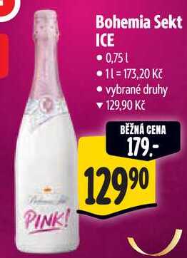 Bohemia Sekt ICE, 0,75 l