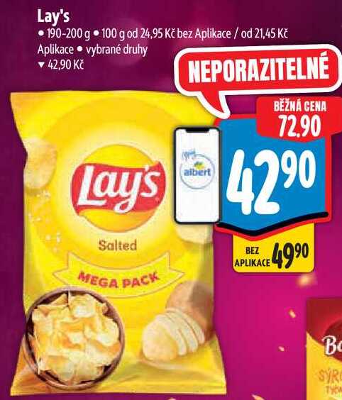 Lay's, 190-200 g 