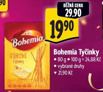 Bohemia Tyčinky, 80 g