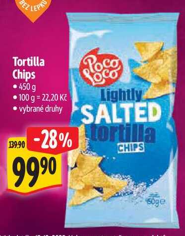 Tortilla Chips, 450 g