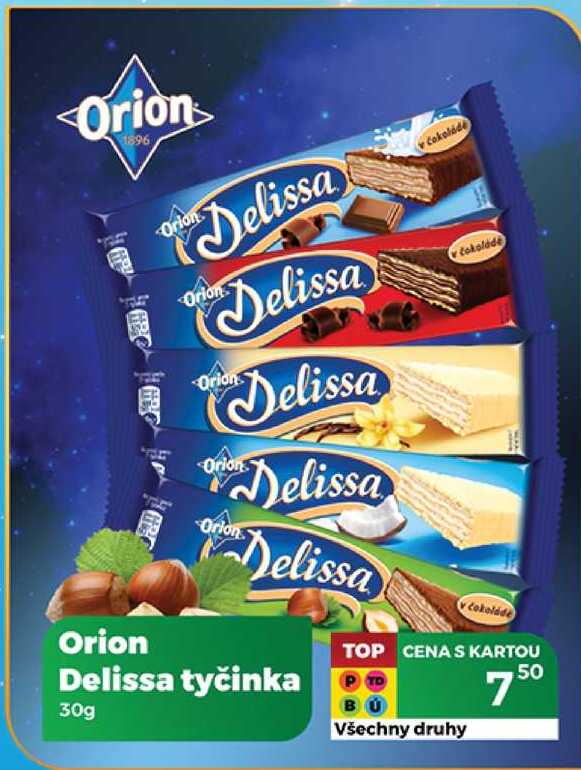 Orion Delissa tyčinka 30g 