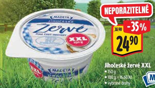 Jihočeské žervé XXL, 150 g 
