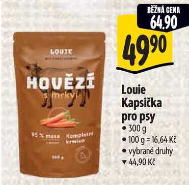 Louie Kapsička pro psy, 300 g