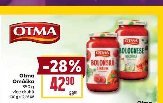 Otma Omáčka 350 g 