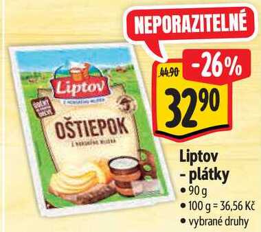 Liptov - plátky, 90 g