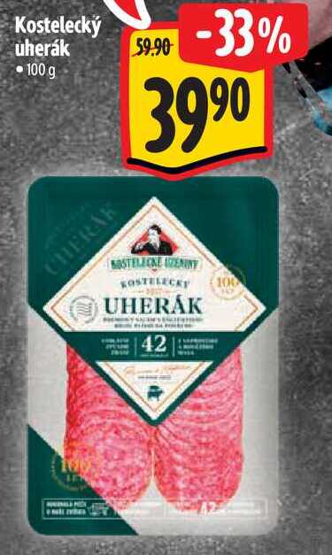 Kostelecký uherák, 100 g 