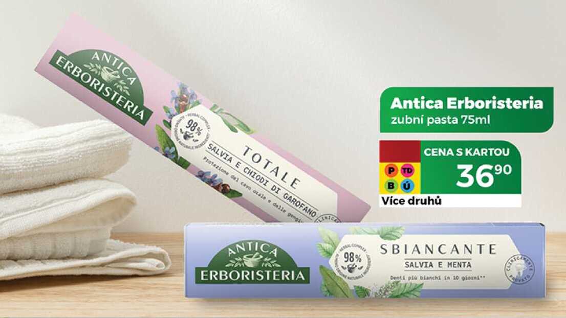 Antica Erboristeria zubní pasta 75ml 