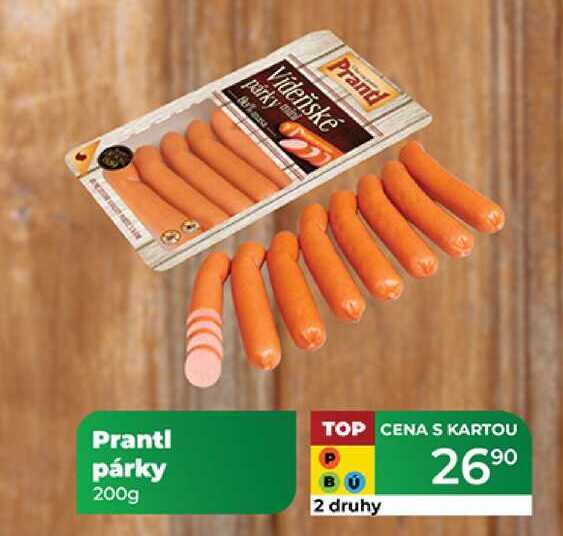 Prantl párky 200g  