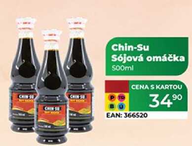Chin-Su Sójová omáčka 500ml 