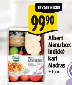 Albert Menu box Indické kari Madras