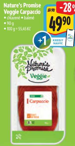 Nature's Promise Veggie Carpaccio, 90 g