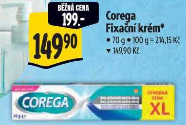 Corega Fixační krém, 70 g 