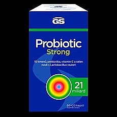 GS Probiotic Strong 60 + 20 kapslí