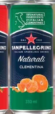 SANPELLEGRINO TALIAN SPARKLING DRINKS CLEMENTINA 330 ml 