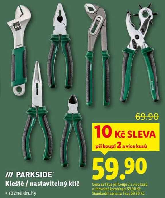 Kleště/nastavitelný klíč