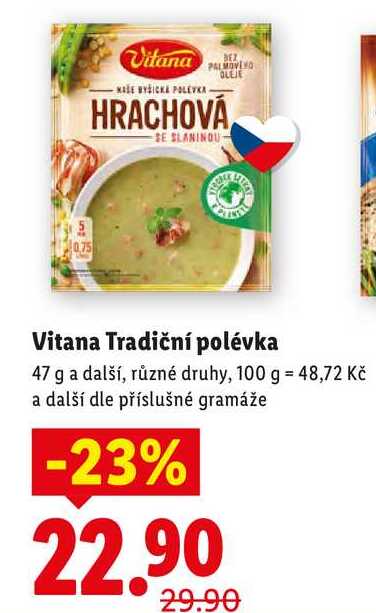Vitana Tradiční polévka, 47 g a další 