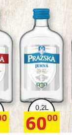 Pražská Vodka jemná 0,2l