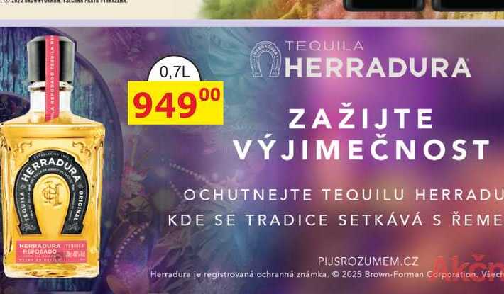 TEQUILA HERRADURA REPOSADO 0,7L