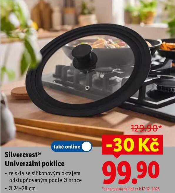 Silvercrest Univerzální poklice 