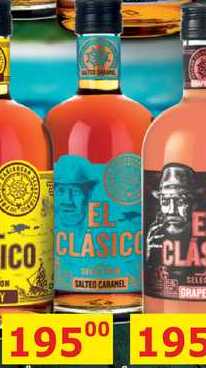 El Clasico Salted Caramel 0,5l 30%